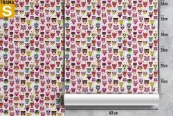Carta da Parati Bambini Animali uccelli Decorazioni e Pattern