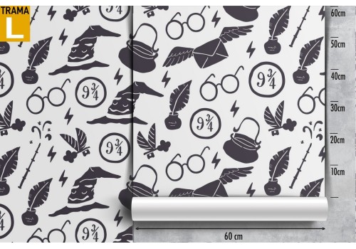 Harry Potter pattern wallpaper. 2