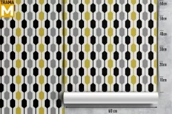Vintage Geometric Wallpaper
