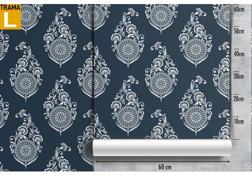 Mandala flowers wallpaper decoration. 2