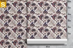 Wallpaper Design and Styles Flora and Fauna Leaves Nature Vintage