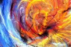 Carta da Parati Design e Stili Astratta Dipinti e Acquerelli Moderna