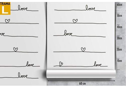 Modern cursive LOVE wallpaper. 2