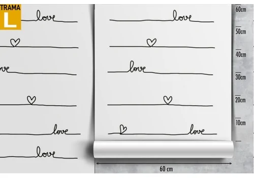 Modern cursive LOVE wallpaper. 2