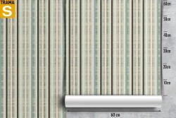 Wallpaper Design and Styles Vintage Stripes and Waves