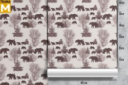 Stylized Nature Animals Wallpaper