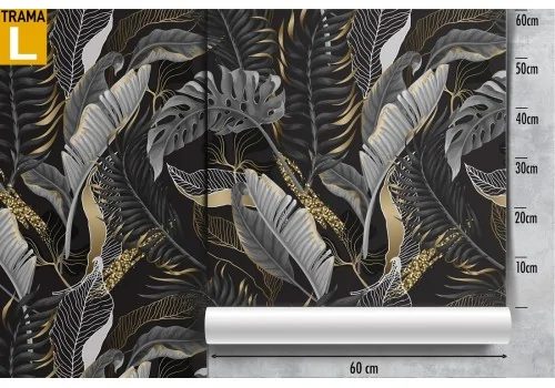 Tropical leaves abstract nature pattern wallpaper. 2