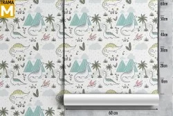 Carta da Parati Animali uccelli Decorazioni e Pattern