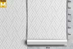 Modern Geometric Wallpaper Stripes and Waves