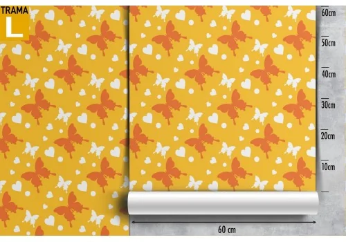 Butterfly stylized wallpaper animal pattern. 2