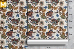 Vintage Nature Leaves Wallpaper