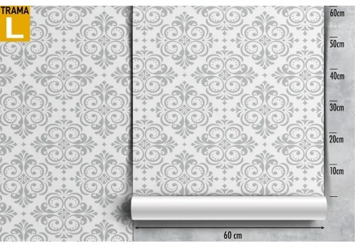 Damask geometric vintage wallpaper. 2