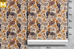 Animal Wallpaper Leaves Nature Vintage