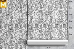 Stylized Wallpaper Decorations and Patterns