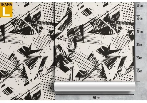 Abstract urban decoration wallpaper. 2