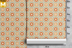 Vintage Geometric Wallpaper