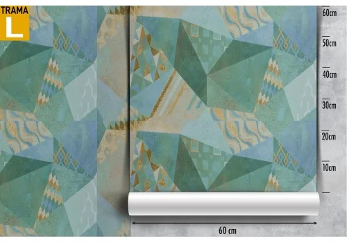 Abstract geometric pattern wallpaper decoration. 2