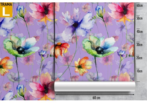 Wallpaper flowers abstract nature decoration. 2