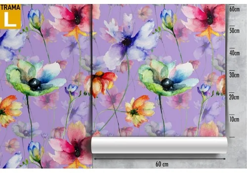 Wallpaper flowers abstract nature decoration. 2