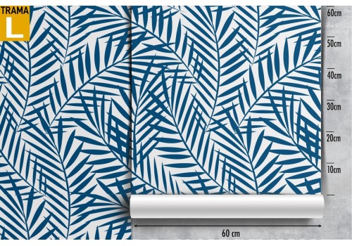 Carta da Parati foglie stilizzate minimal pattern. 2