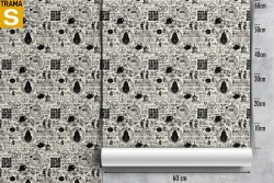 Carta da Parati Design e Stili Scritte