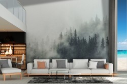 Carta da Parati paesaggio natura bosco