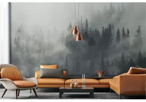 Carta da Parati paesaggio natura bosco 2