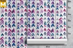 Modern Wallpaper Stripes and Waves