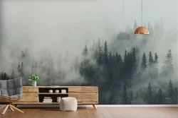 Carta da Parati Foreste e Alberi Moderna