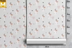 Carta da Parati Animali uccelli Decorazioni e Pattern Fantasy