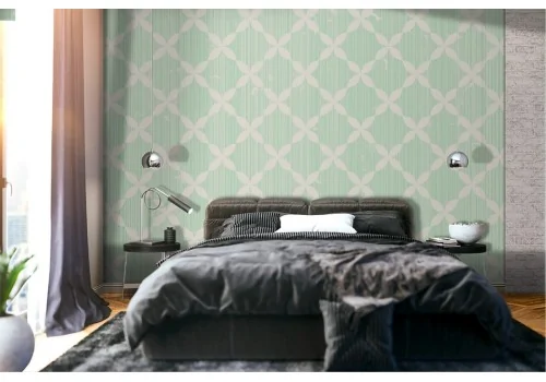 Damask pattern vintage classic wallpaper.