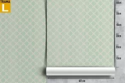 Damask pattern classic vintage wallpaper.