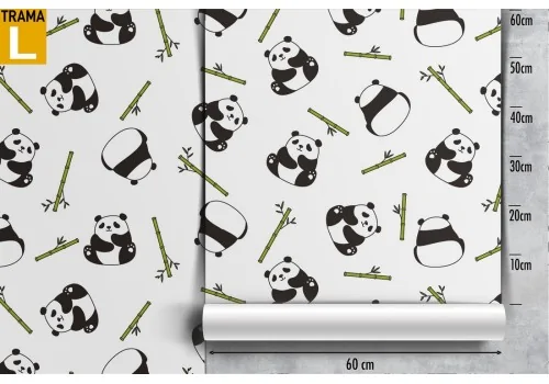 Panda animals wallpaper nature pattern. 2