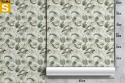 Carta da Parati Design e Stili Flora e Fauna Fiori Foglie Tropicale