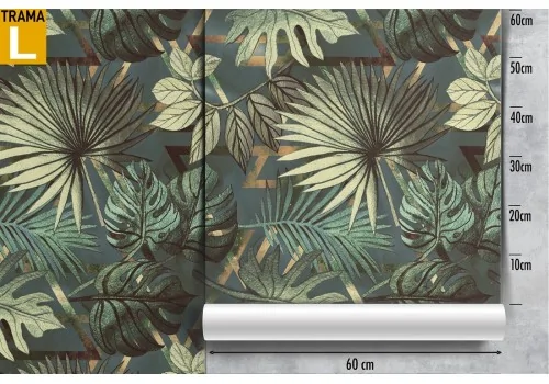 Tropical leaves nature abstract pattern wallpaper. 2