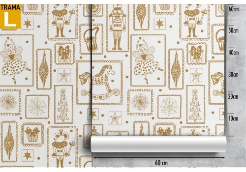 Stylized toy wallpaper decoration for children. 2