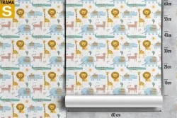 Children's Wallpaper Animals Birds Decorations and Patterns