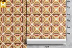 Carta da Parati Geometrica Vintage