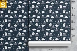 Carta da Parati Bambini Animali uccelli Decorazioni e Pattern