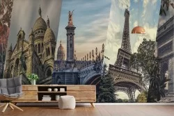 Carta da Parati monumenti città famose