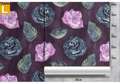 Abstract roses flowers wallpaper pattern. 2