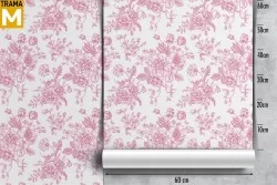 Stylized Nature Flowers Wallpaper