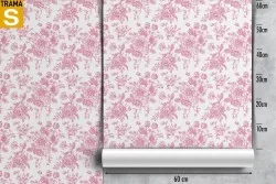Carta da Parati Design e Stili Flora e Fauna Fiori Natura Stilizzata