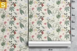 Wallpaper Design and Styles Flora and Fauna Flowers Leaves Nature