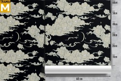 Carta da Parati Orientale zen Stilizzata