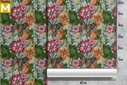 Wallpaper Animals Flowers Leaves Nature