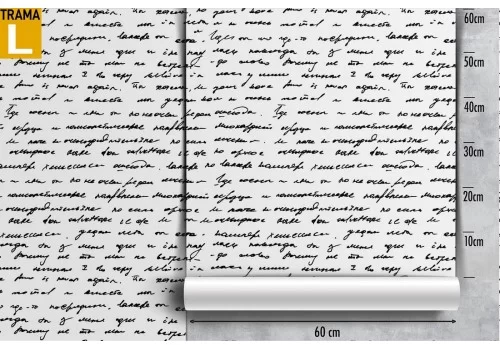 Carta da Parati scritte corsivo pattern moderno design. 2