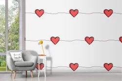 Carta da Parati Decorazioni e Pattern Stilizzata