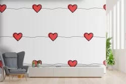 Carta da Parati Bambini Design e Stili Decorazioni e Pattern Stilizzata