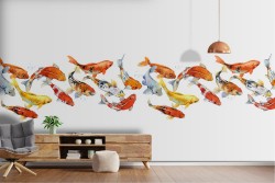 Flora and Fauna Wallpaper, Aquatic World Animals